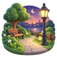 Scena 19: wieczorny spacer