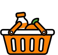 Koszyk z małą liczbą produktów