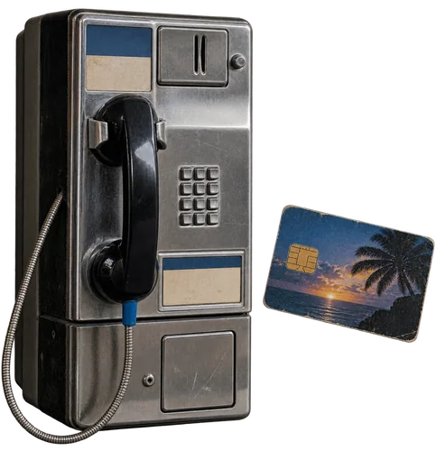 Fotorealistyczny automat telefoniczny