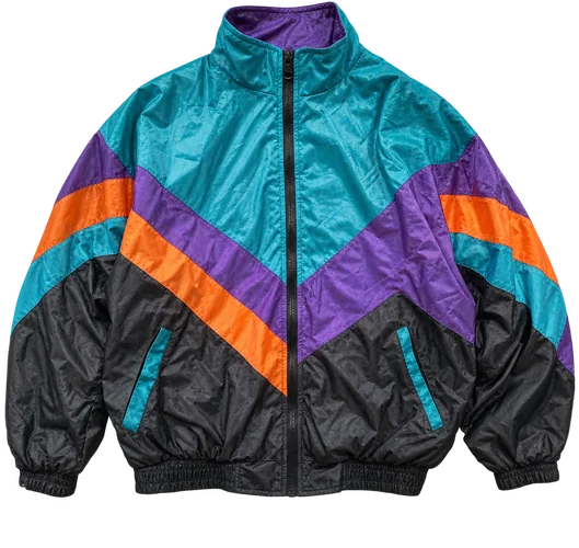 Kurtka ortalionowa 90s