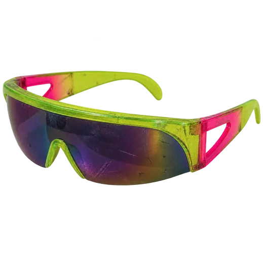 Neonowe okulary rave